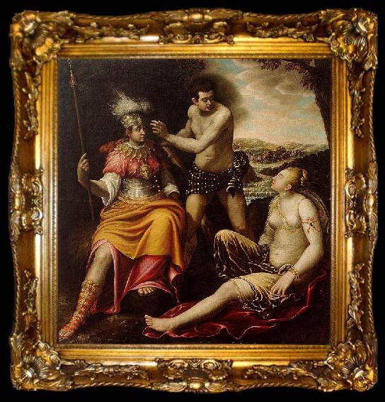 framed  Giovanni Baglione Hercules at the Crossroads, ta009-2
